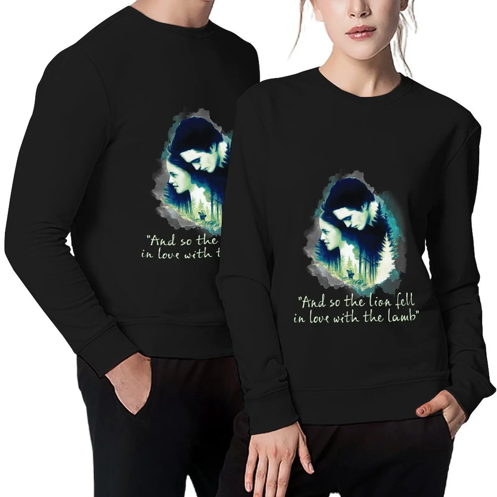

Twilight And So The Lion Fell In Love With The Lamb Uniex , Twilight Movie , Twilight Midnight Sun Movie Pullover