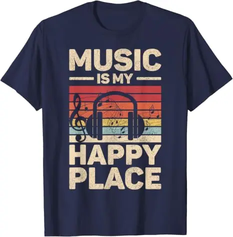 Musik ist mein Glück. Musiker-Outfit. EDM-Musikliebhaber. DJ-T-Shirt. Y2k Rock Streetwear Kleidung. Humor. Konzertbesucher. T-Shirt Geschenk. – Detail 13
