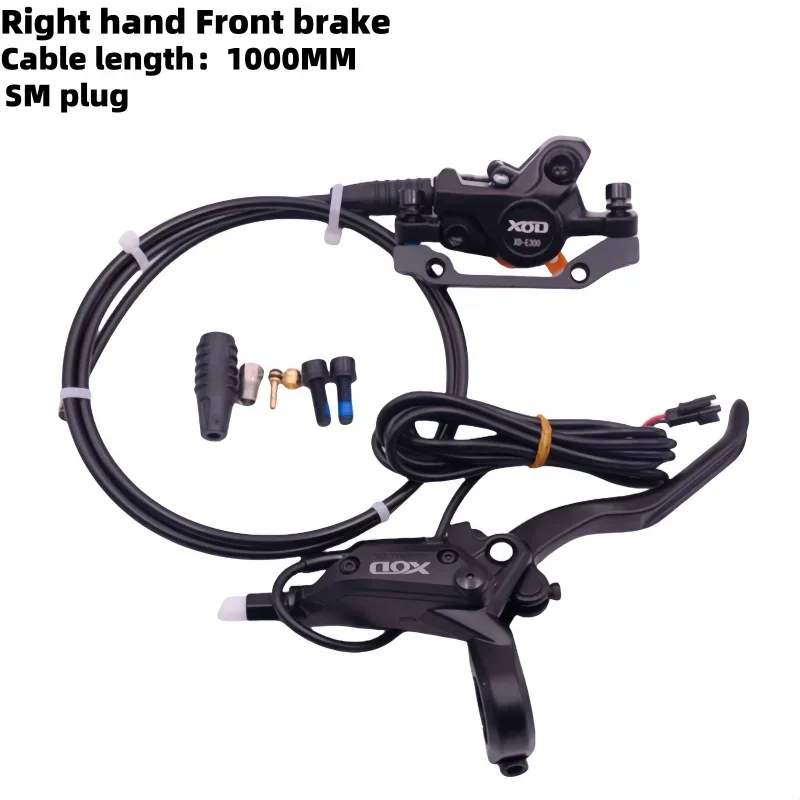 XOD E300 E-Bike Elektrisches Klappfahrrad MTB Hydraulische Scheibenbremse mit Stromabschaltung SM-Stecker Ölscheibenbremse für Fahrrad-Bremssattel-Teile – Detail 9