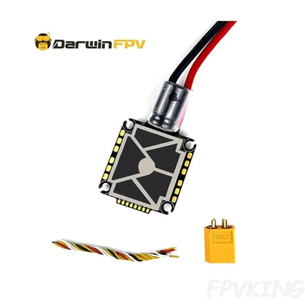 DarwinFPV Cement Ultra Durable F4/F7 100A Waterproof Stack ICM42688/MPU6000 3-8S 30x30mm FPV Racing Drone