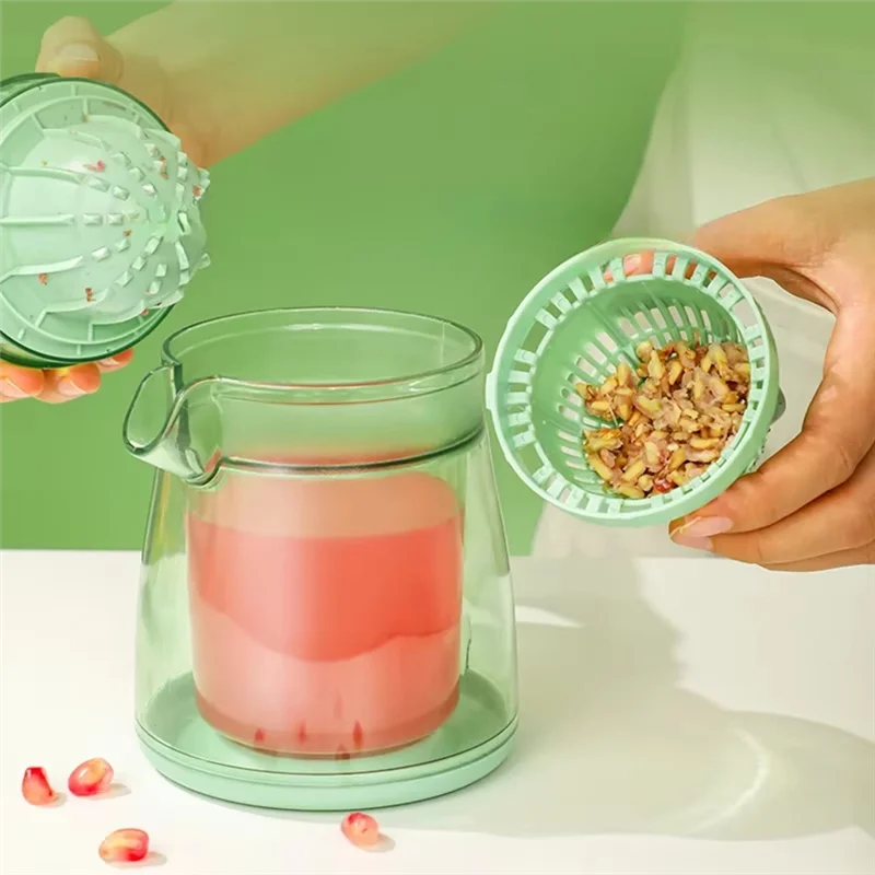 AB33-Manual Pomegranate Juicer Compact Fruit Squeezer For Oranges & Small Citrus Essential Kitchen Gadget For Juice