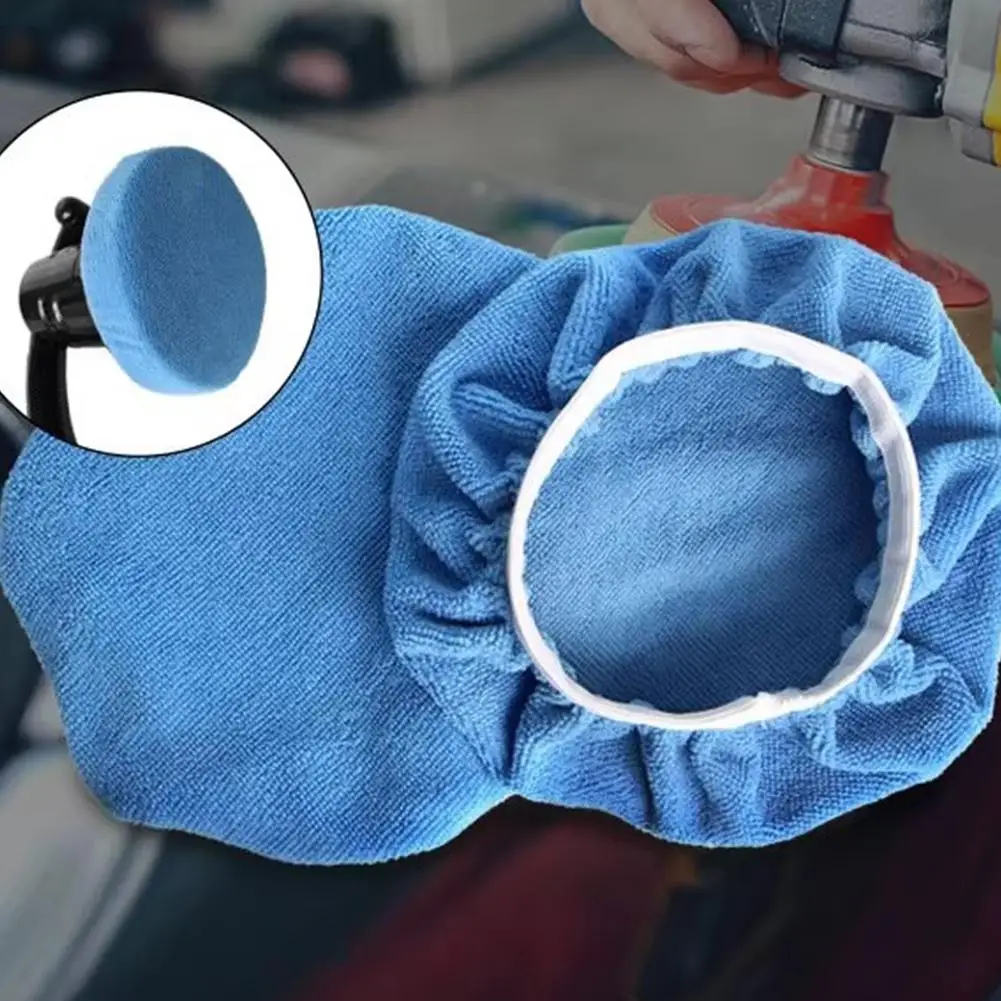 

12PCS Car Polishing Buffer Pads 5inch-6inch Woollen Polisher Pad Bonnet Polished Waxing Pad For Car Polishing And Buffing C2N9