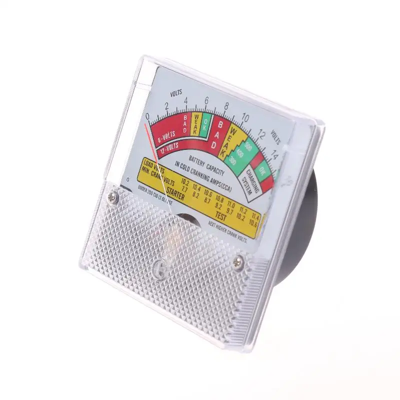 

〔Vic〕12V Battery Load Tester Gauge,Auto Battery Health Check Meter for Car & Motorcycle,CCA Battery Analyzer