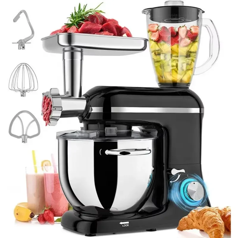 Multifunctional Electric Kitchen Appliances Household Vertical Mixer Mixer Meat Grinder Food Mixer