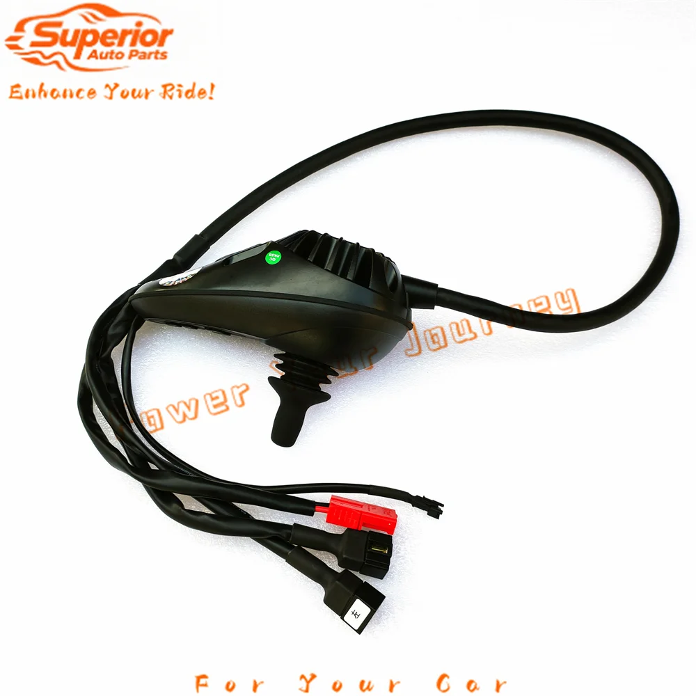 

Universal 24V Electric Mobility Device Joystick Controller with Magnetic Brake Interface - Black Durable Plastic Housing