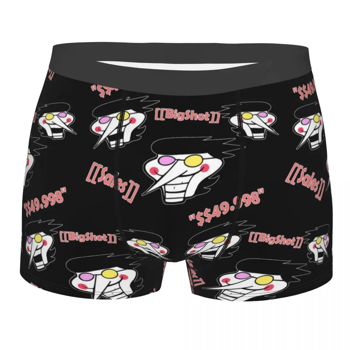 

Deltarune Spamton Undertale Men's Boxer Briefs,Highly Breathable Underpants,High Quality 3D Print Shorts Gift Idea