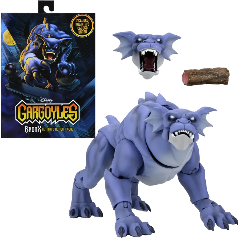 In Stock NECA 34504 Gargoyles Ultimate Bronx with Goliath 7 Inch Anime Figure Model Collectible Action Toys Gifts