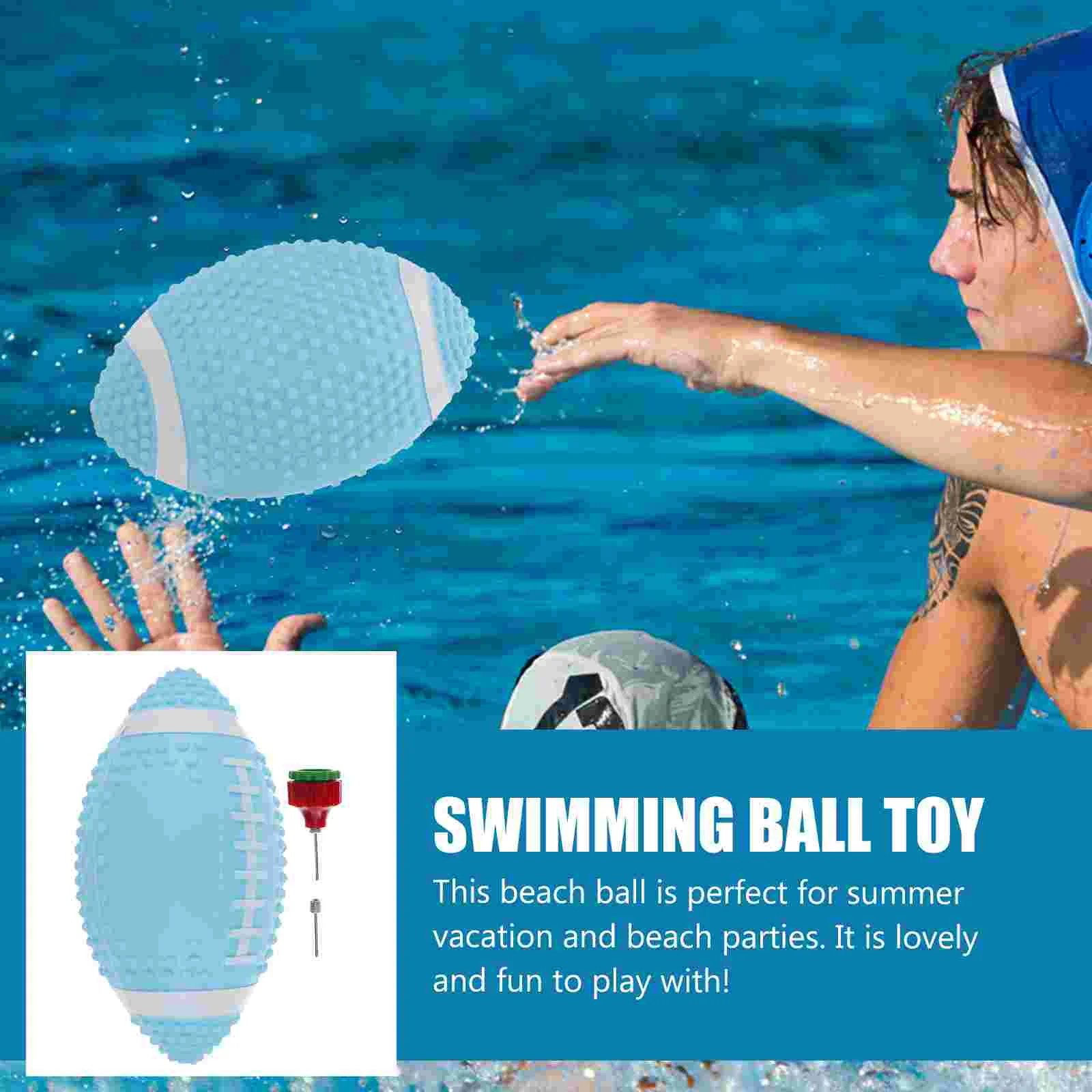 Kids Pool Rugby Ball Water Toys for Children Swimming Underwater Plaything Portable Beach Party