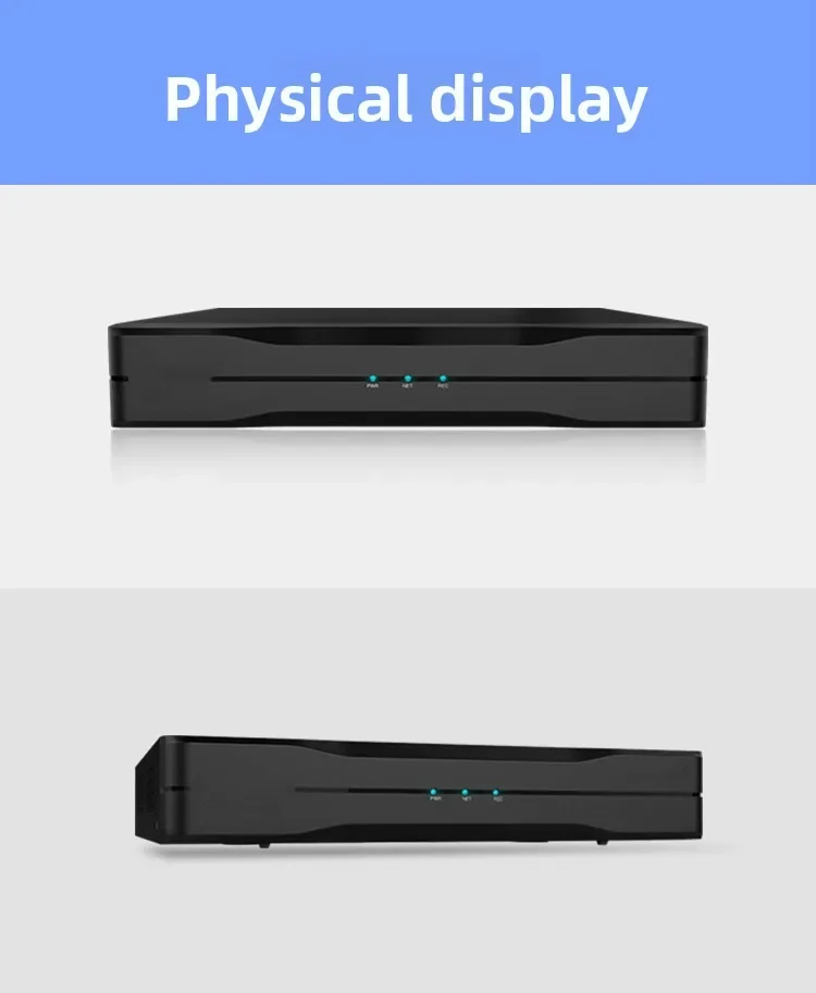 Network Video Recorder NVR, 6/8/12/16/20/32/64 Channel, Single & Dual HDD Bay Surveillance Recorder