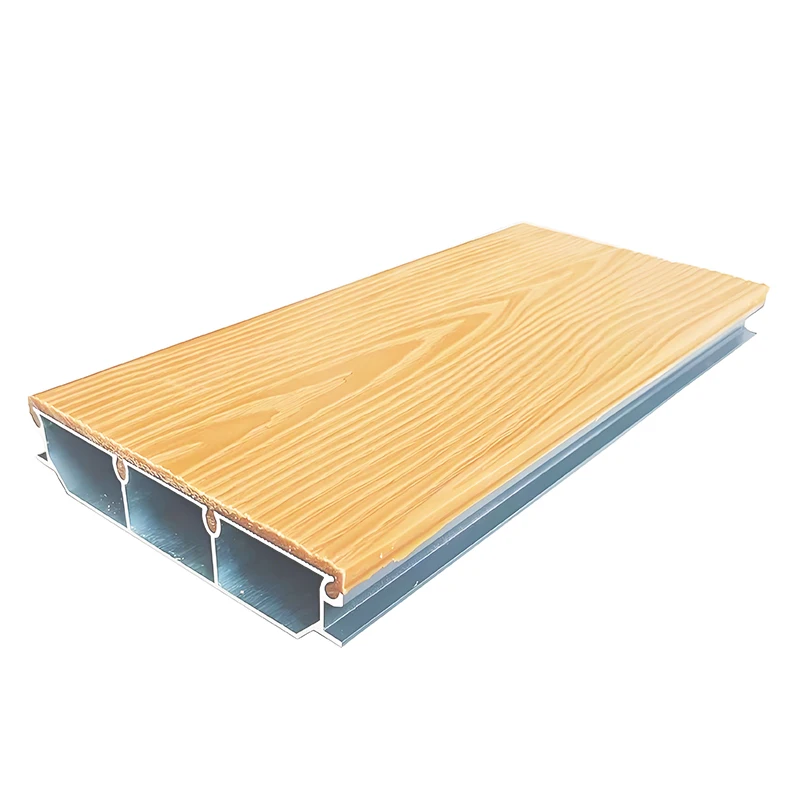 

Customized Outdoor Waterproof Aluminum Decking Board Aluminum Plastic Composite For Outdoor Decking