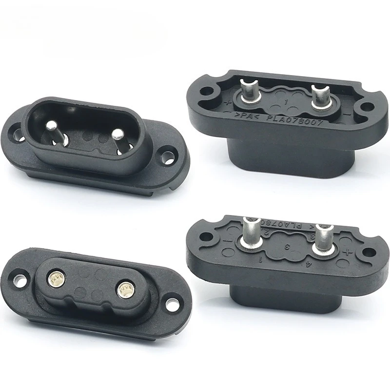 40A 2+4 Charging Port Connector 2+0 2+2 Square Male Female Sockets Lithium Electric Skateboard/Bicycle New Energy Connectors