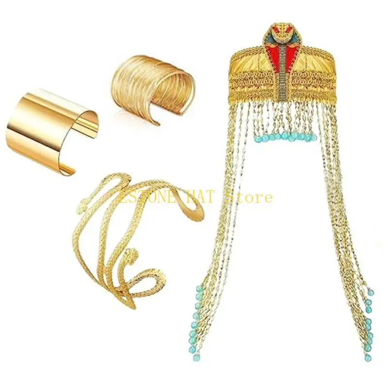 49mf Accesorios joyería disfraces egipcios.