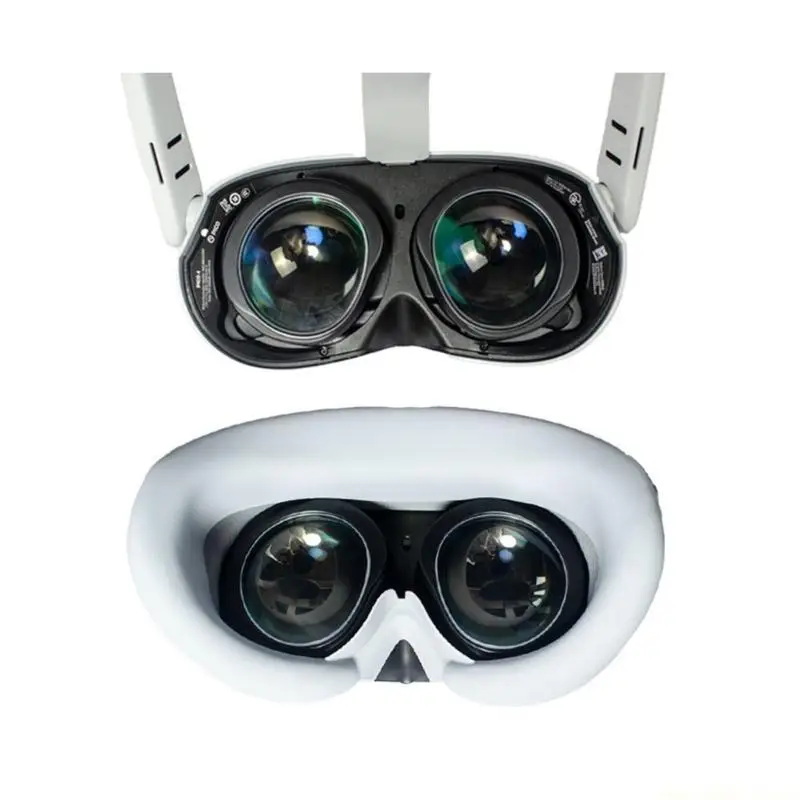 F62C 1 paire cadres lentilles magnétiques pour lunettes réalité virtuelle Pico 4, anti-rayures