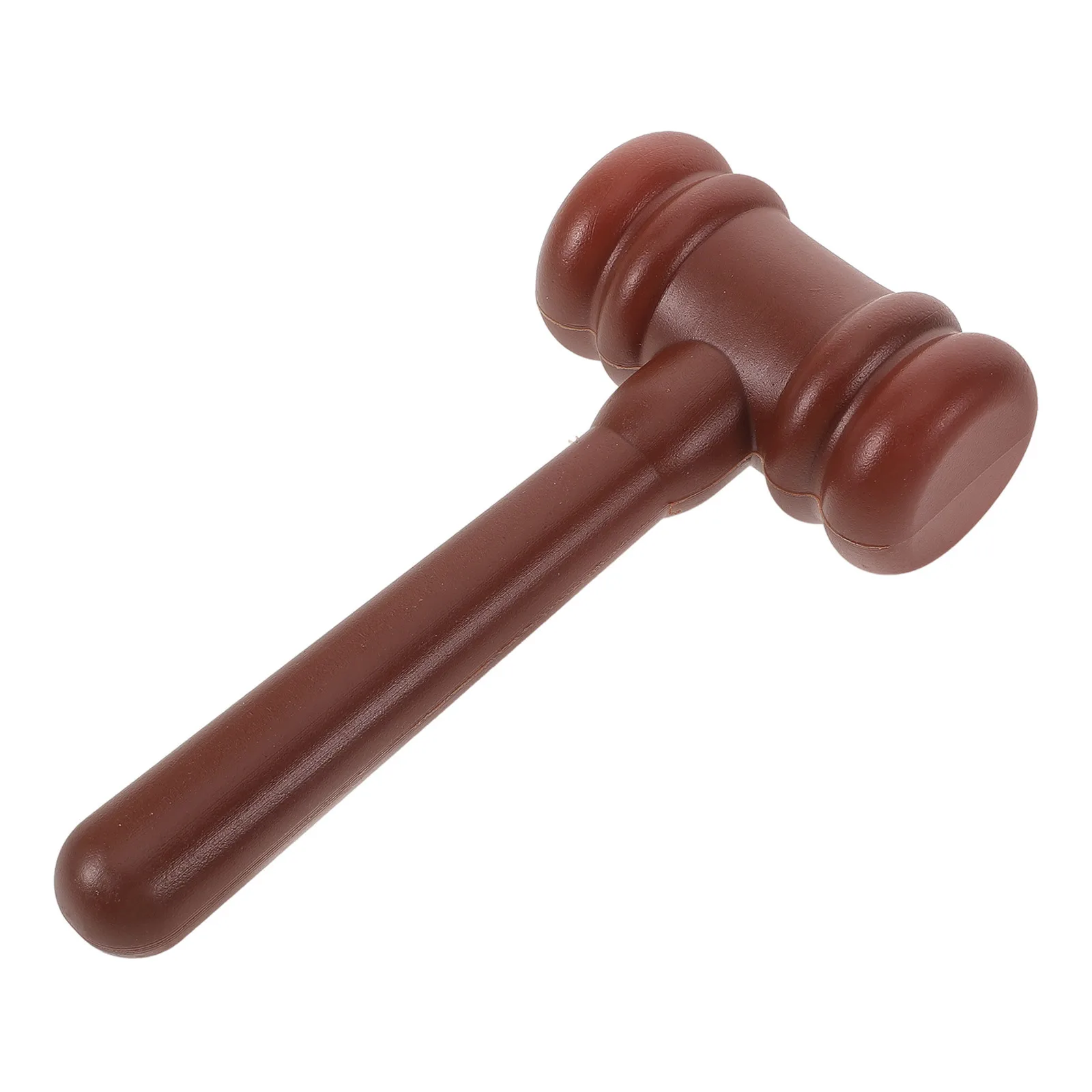 1pcs Judge Gavel Prop Realistic Plastic Hammer For Role Play Educational Courtroom Accessory Mini Auction Gavel Justice