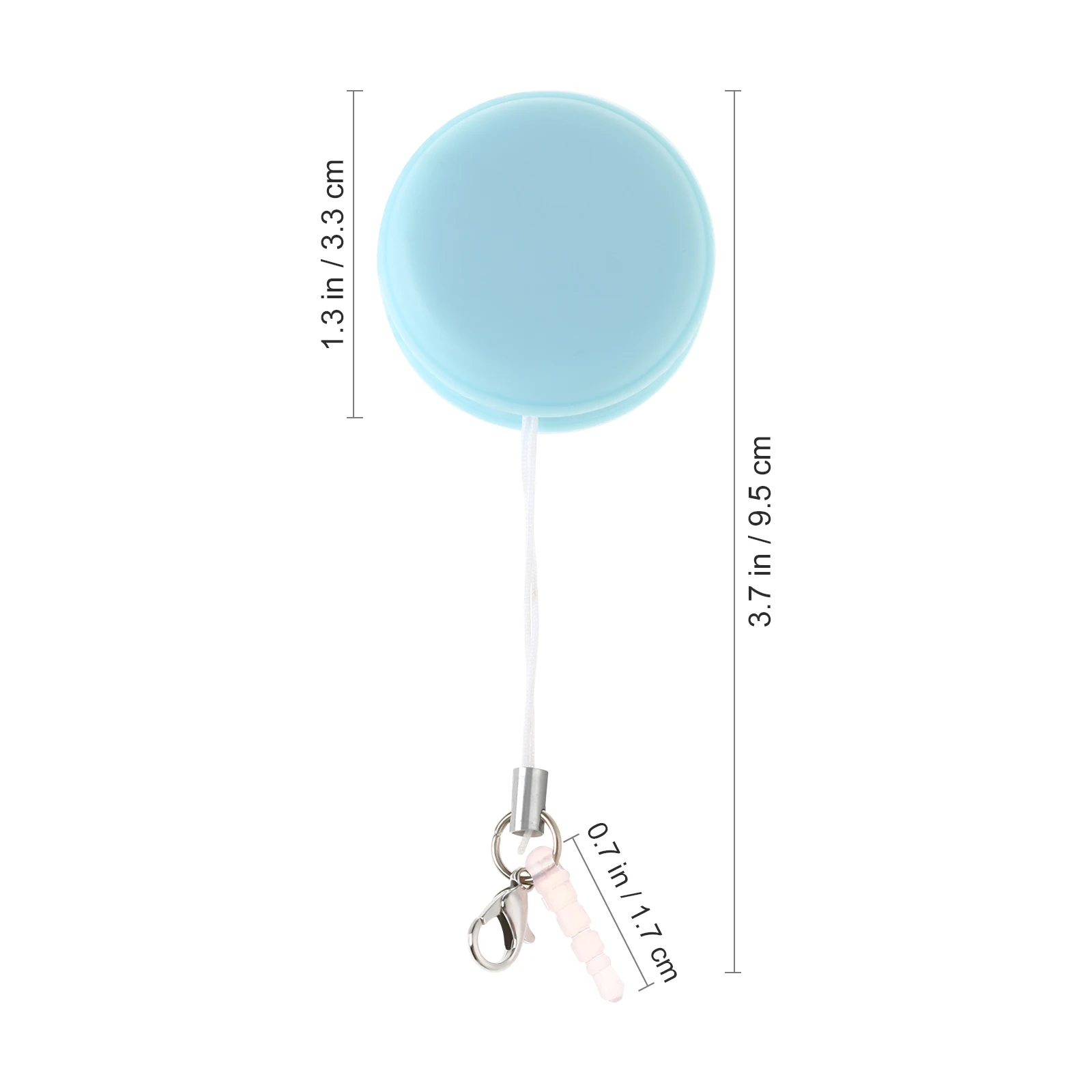 

4pcs Microfiber Screen Cleaner Dual Sided Portable Phone Charm Lanyard Dust Oil Removal Tool for Smartphones Tablets Laptops