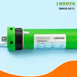 DOOYA-Motor Tubular de Radio de alta potencia, 228W, DM45R-50N/12, viaje mecánico para toldos de persiana enrollable eléctrica inteligente