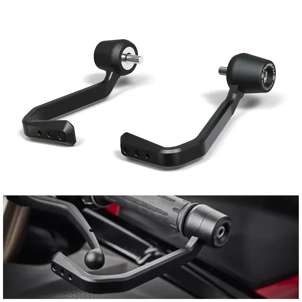 

Motorcycle Handlebar Grips Hands Guard Brake Clutch Levers Protector For KTM 390 Duke / RC390 2013-2024