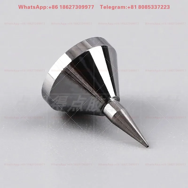 Adhesive dispenser pneumatic spray valve nozzle accessories  split tip nozzle 0.1/0.2mm extended needle