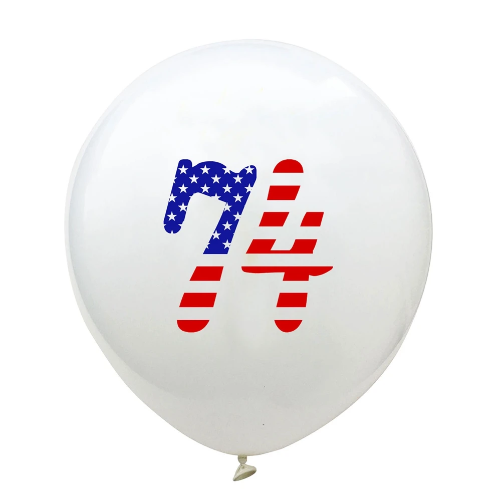

Independence Day Balloons Red Blue Latex Confetti Balloons Party Decorations Birthday Celebration Supplies