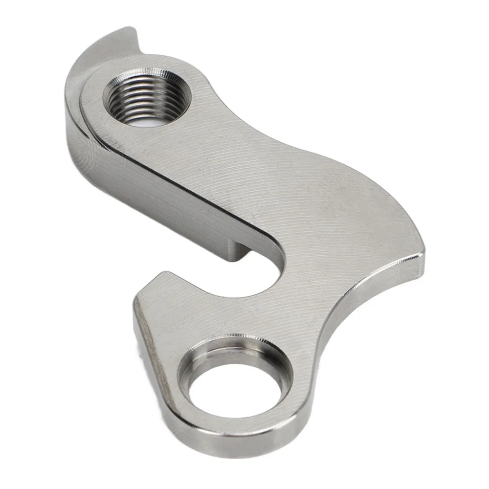 

Stainless Steel Bicycle Rear Derailleur Hanger With Screw Sliver Frame Gear Tail Hook Bike Tail Hook Derailleur Replacement
