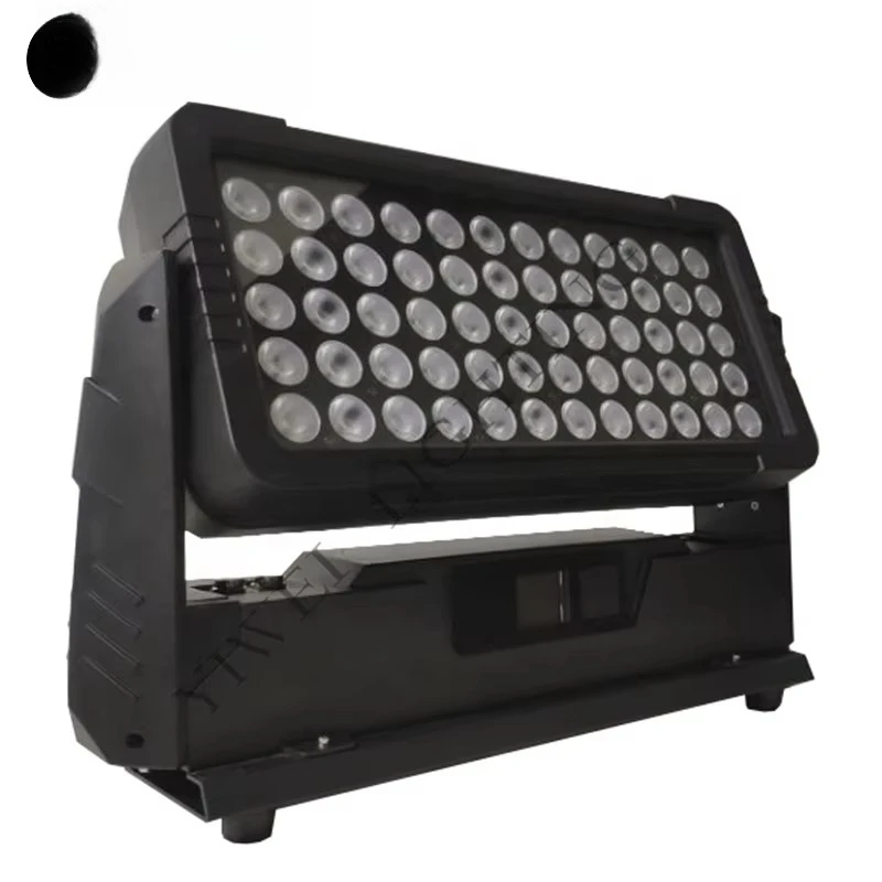 60X10W RGBW IP65 Waterproof LED Wall Washer Outdoor Building City Color Flood Light