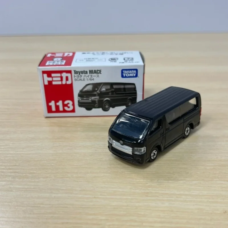 

In Stock Tomy Tomica'S 1/64 Scale Model T oyota Hiace No.113 Pressure-Cast Alloy Mini Van Simulation Vehiclecollectable Toy Gift