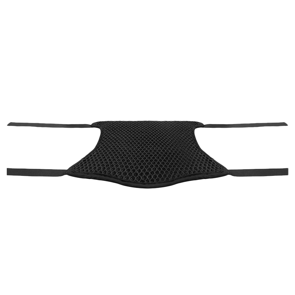 

Pad High Strength Durable Adjustable Electric Motorcycle Seat Cover Black Nylon Reusable Summer Cooling Cushion Motorcycle