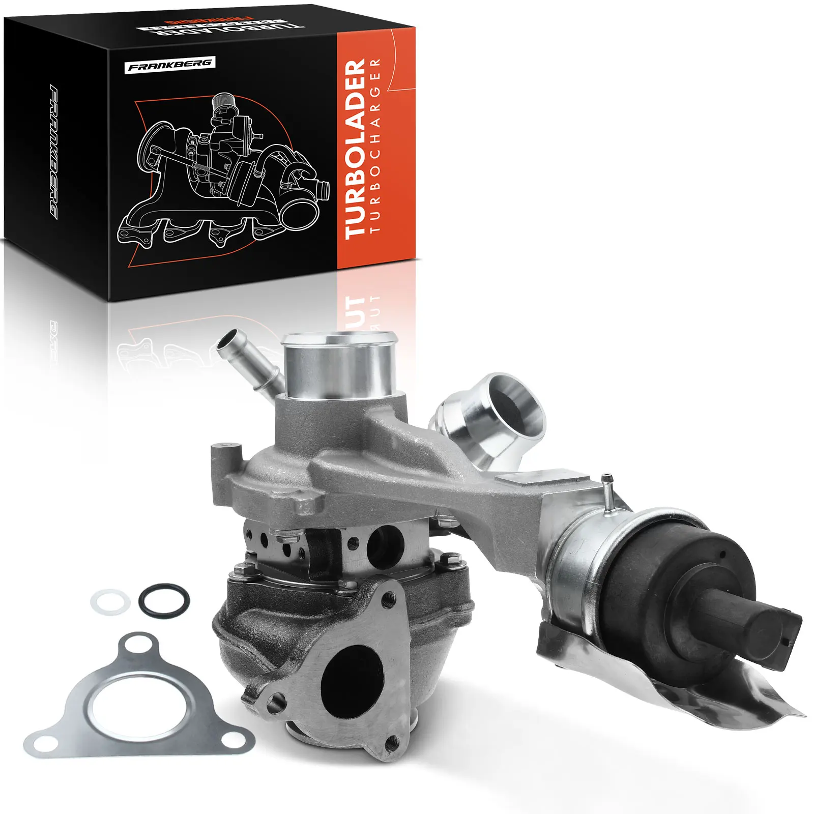 Frankberg 1x Turbocompresseur d'échappement pour Opel Astra J Caravan GTC notchback K Sports Tourer Insignia A Meriva B MPV 95521002 95519815