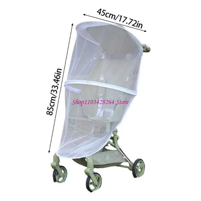 Che phủ lưới côn trùng cho xe đẩy và cot du lịch cung cấp các biện pháp bảo vệ bay hiệu quả