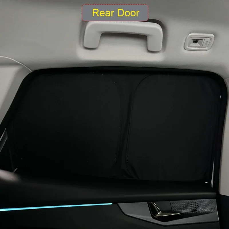 

Car Black Window Privacy Sunshade Auto Anti-UV Heat Insulation Protect Cover Interior Accessory For KAIYI X7 KUNLUN 2023-Present