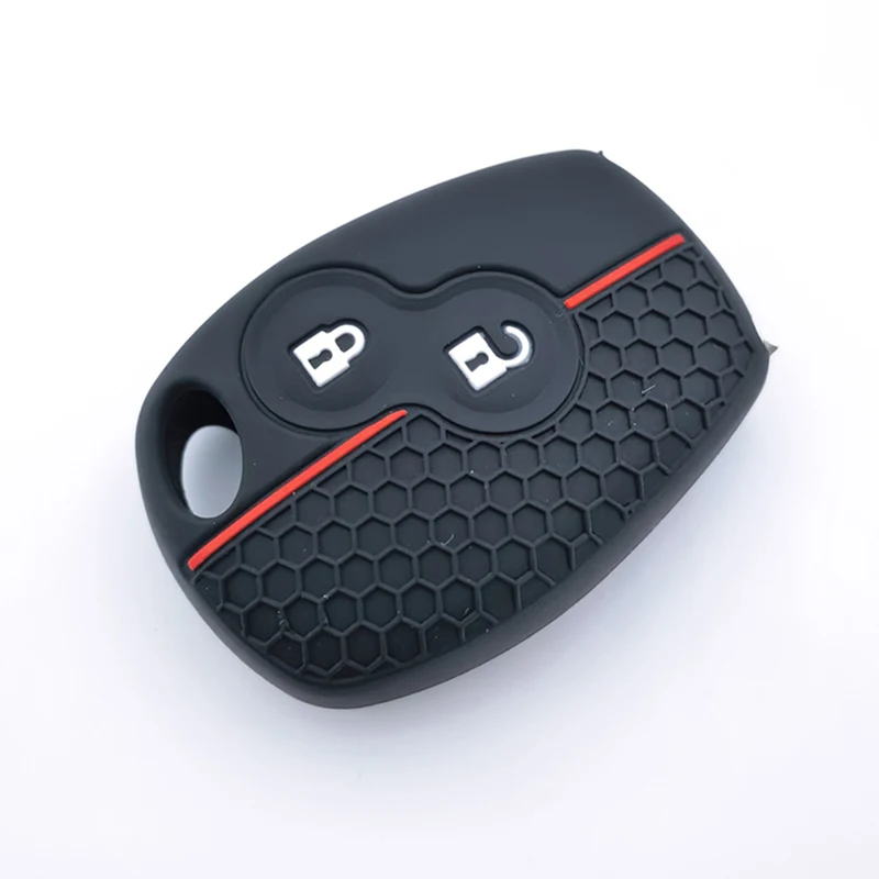 حافظة مفاتيح سيارة من السيليكون لسيارة رينو ترافيك كليو داستر لوجان داسيا سانديرو لنيسان تيرانو ألميرا