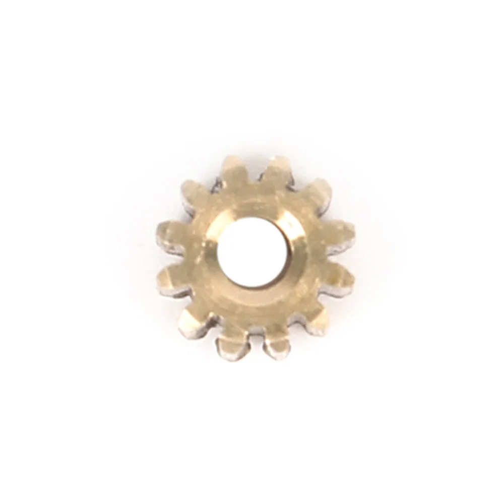 5 pz 12T pignone in ottone ingranaggio del motoriduttore per WPL D12 D42 1/10 RC auto parti di aggiornamento accessori di ricambio
