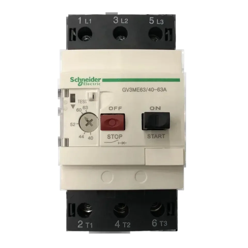 

GV3ME40 GV3ME63 GV3ME80 GV3A01 GV3A02 Schneider Motor Protector Circuit Breaker New And Original