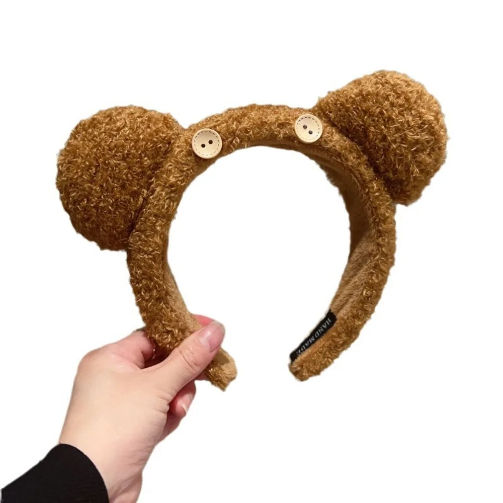 أغطية رأس كورية كبيرة الأذنين ، عصابة شعر أداة مكياج لطيفة ، طوق شعر عصري للحفلات ، جديد