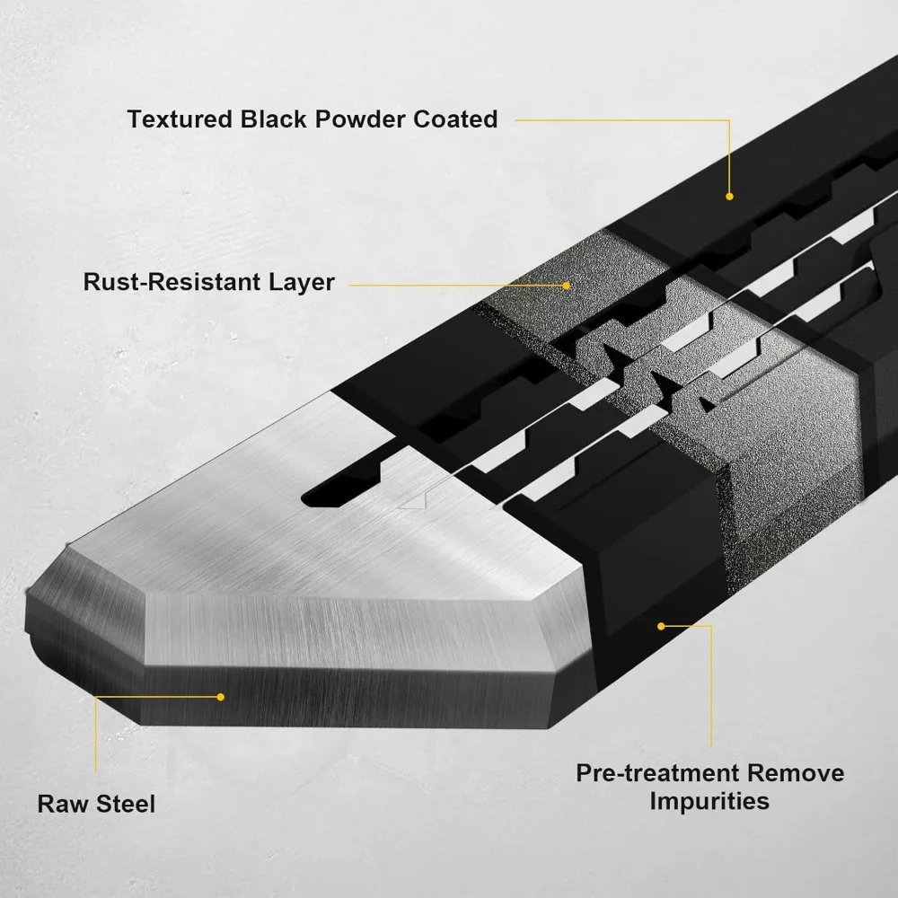 لوحات تشغيل مقطوعة بالليزر مقاس 7 بوصات تناسب مخصص 2019-2025 تشيفي سيلفرادو/جي إم سي سييرا 1500 & 2020-2025 تشيفي سيلفرادو/جي إم سي سييرا 2500HD