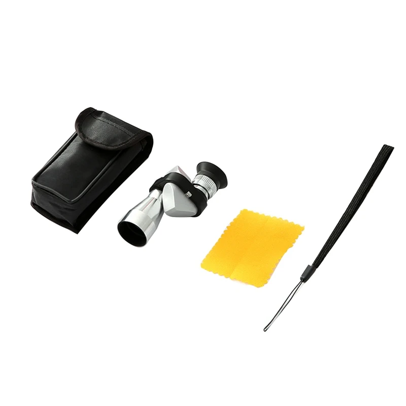 تلسكوب الهاتف المحمول 8X20 HD ضوء منخفض للرؤية الليلية جيب التكبير أحادي تلسكوب الصيد في الهواء الطلق التخييم مناظير