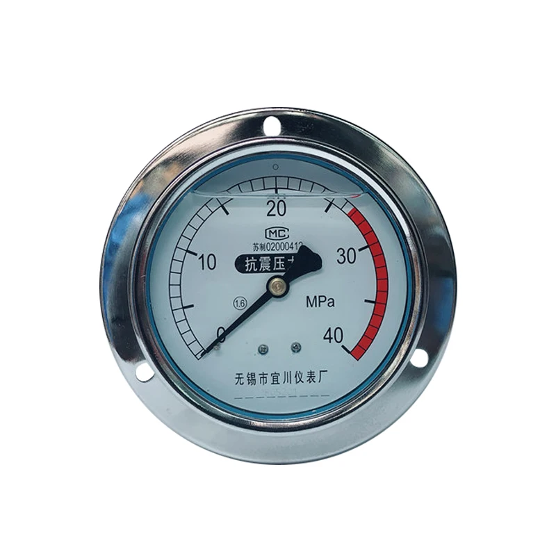 Instrument Factory YN-100ZT Axial Band Edge/Seismic/Seismic/Pressure Gauge 40MPA