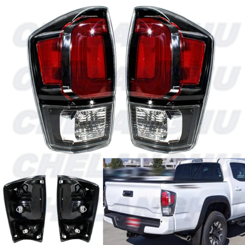 

car assecories For Toyota Tacoma 2020 2021 2022 2023 Pair Tail Light Rear Lamp 8156004230 TO2800207/8155004230 TO2801207