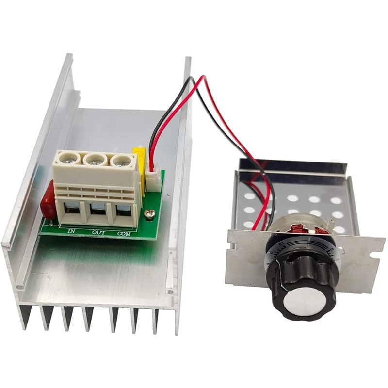 10000W 25A Speed Controller High Power SCR Voltage Regulator Dimmer Switch Speed Temperature Control Thermostat AC 220V