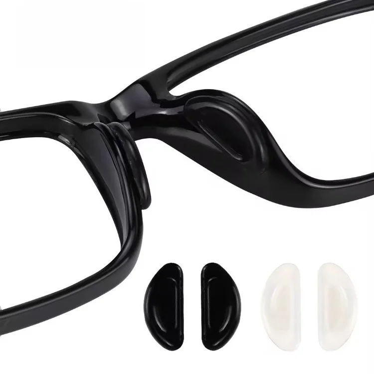 Anti‑Slip Adhesive Stick On Silicone Thin Nose Pads For Sunglasses Eyeglass Nose Pad Eyewear Accessories