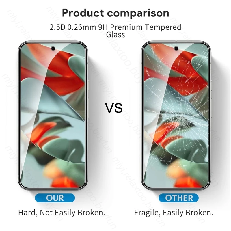 for Google Pixel 9 Pro XL 5G Glass 6 In 1 Tempered Glass Screen Protector Googe Pixel9 Pixel 9Pro 9 ProXL Pixel9Pro Camera Glass