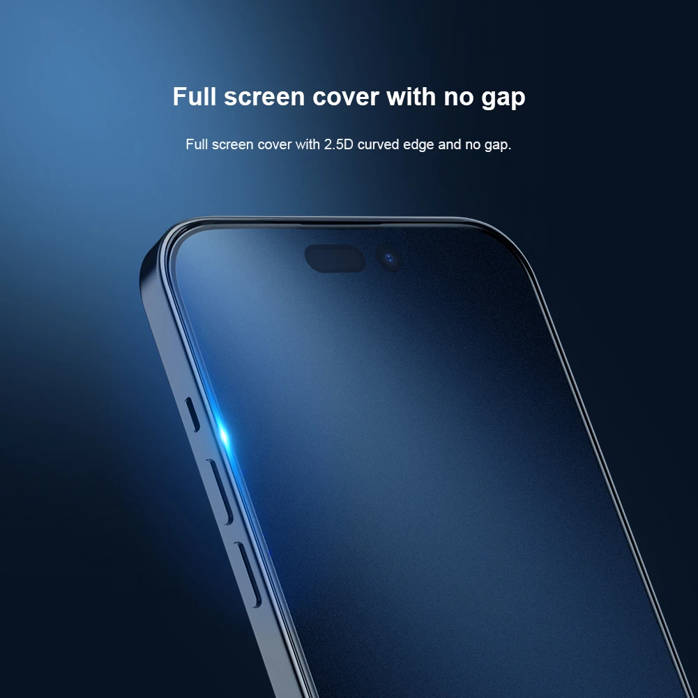 Nillkin Anti-Explosion Screen Protector For Apple iPhone 14 Pro Max /iP14 Plus FogMirror Full Coverage Matte Tempered Glass Film