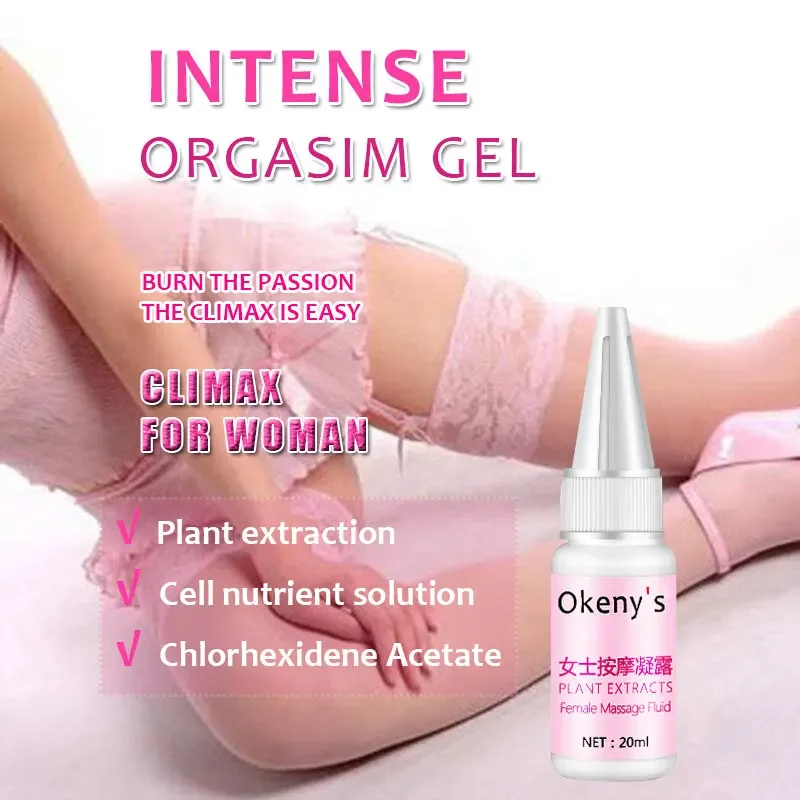 20ml Vaginal Shrinking Gel Intense Orgasm Gel Drop Exciter For Women Climax Spray Orgasm Female Stimulant Vagina Libido