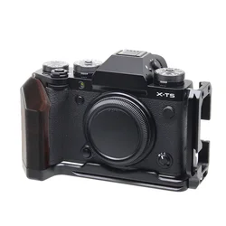 CozyShot Wooden Extension Camera L Bracket Hand Grip Holder for Fujifilm Fuji X-T5 XT5