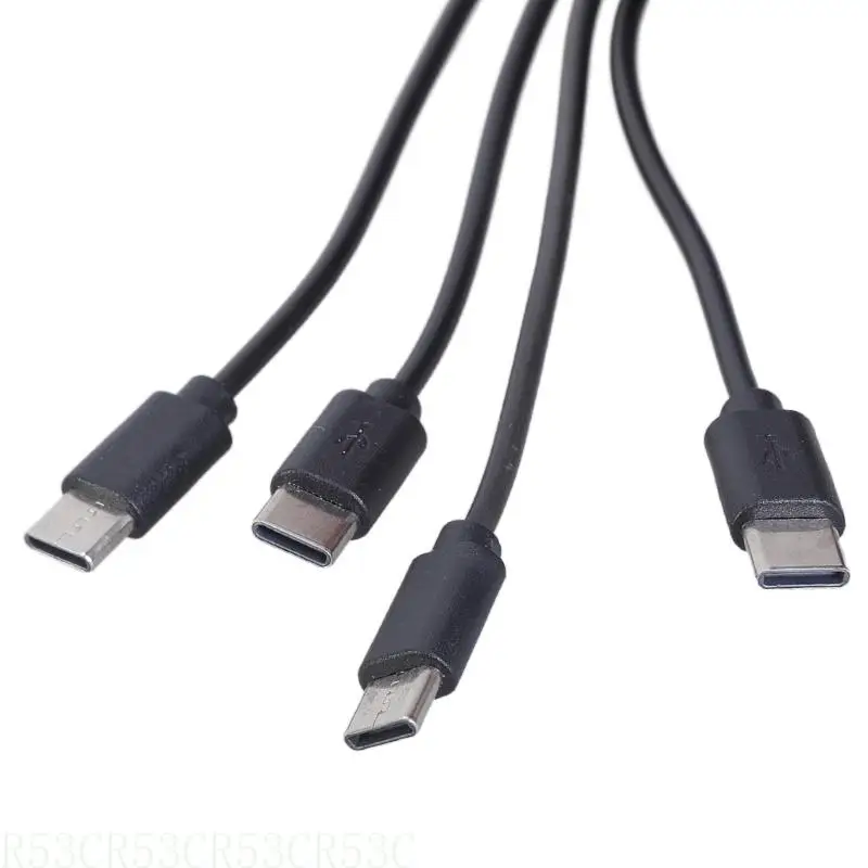 R53C USB C Cable Multi Head Cable 4x Тип C