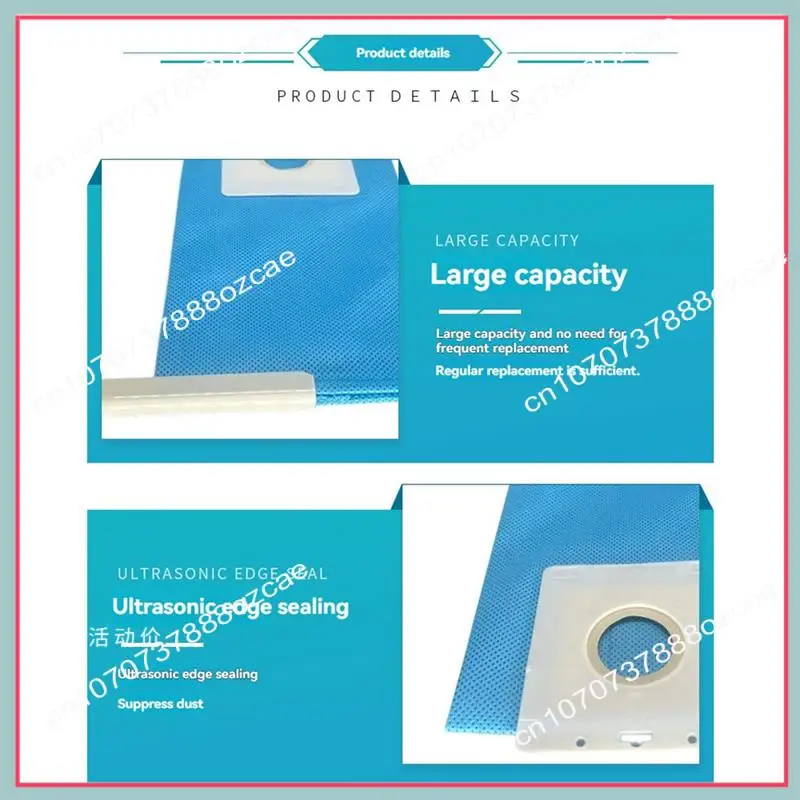 Bolsa de polvo A26P 5 uds para DJ69-00420B piezas de aspiradora pieza de repuesto bolsa de tela no tejida