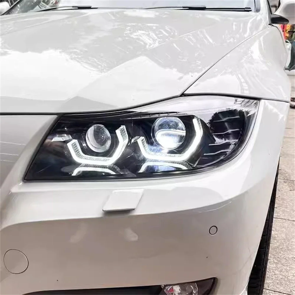 Car led front lamp Headlight assembly For 05-12 BMW 3 series E90 daytime running light DRL 2pcs