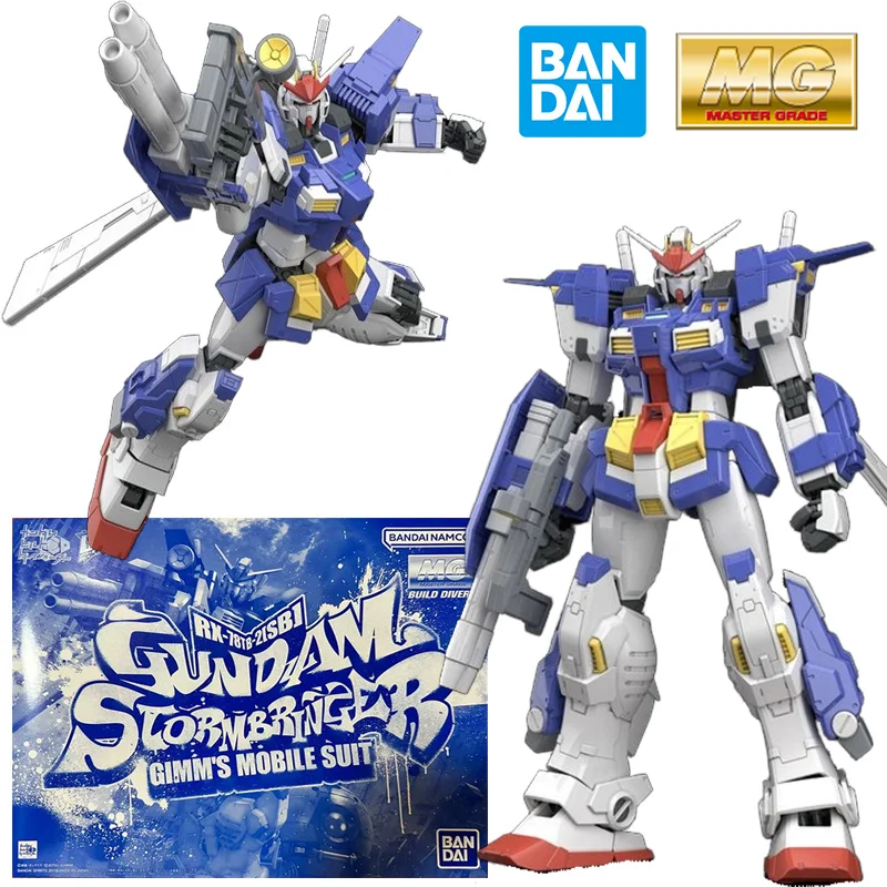 

Bandai Namco PB MG 1/100 Gundam Stormbringer 20Cm Anime Original Action Figure Model Kit Assemble Toy Birthday Gift Collection