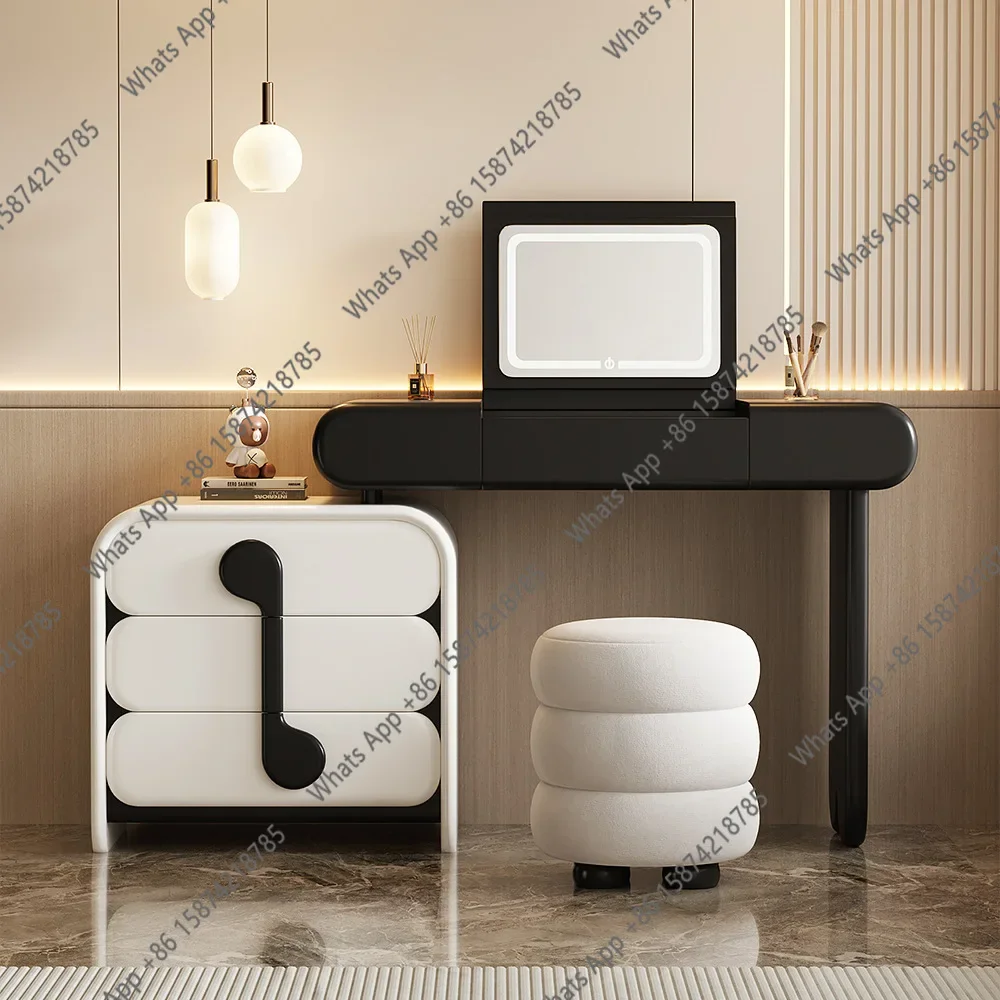 

2 New Modern Dresser Chest Integrated Small Apartment Master Bedroom Italian Simple Light Luxury Flip Makeup Table X