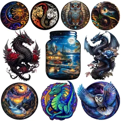Original Wooden Jigsaw Puzzles - Chameleon, Beautiful Gift Package, Unique Shape Best Gift for Adults and Kids